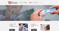Desktop Screenshot of drogovetesty.cz
